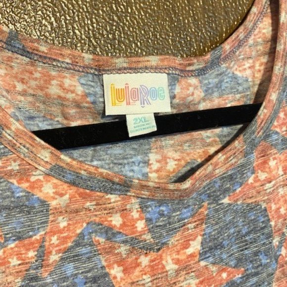 LulaRoe Stars Dress - 2X - Picture 2 of 2